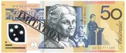 Br Costumes 50 Dollar Australian Souvenir Note Pad Fake Aud Money 1 Pack Of Sheets Notebooks