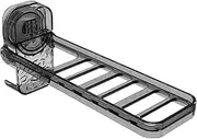 Foldable Suction Cup Clothes Rack - Outdoor Clothes Drying Rack, Suction Cup Wall Mount Hanger | Extraordinary Laundry Room Drying Rack, Travel Hanger with 6 Holes for Outdoor Camping Travel