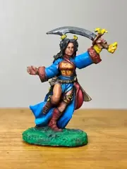 Midori, Painted Female Monk from Reaper Miniatures Painted D&D Pathfinder DND