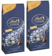 2-PACK Lindt Lindor Assorted Dark Chocolate Truffles 21.2 OZ each bag