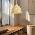 Wicker Lamp Shade Handmade Living Room Bedroom Dining Room
