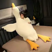 50-190cm Big White Goose Plush Toy Giant Duck Doll Soft Stuffed Animal Goose Sleeping Sofa Cushion Birthday Gift for KidsStuffed Animals