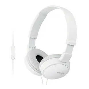 【自營】Sony/索尼 MDR-ZX110AP 頭戴式耳機有線帶麥手機電腦游戲