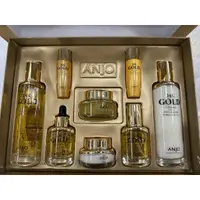 在飛比找蝦皮購物優惠-ANJO 黃金24K GOLD 金箔保濕保養品禮盒 套組 化