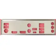 OEM I/O Shield For ASRock H470 PHANTOM GAMING 4 Motherboard Backplates IO