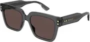 [Gucci] GG1084S Transparent Grey/Brown 54/18/145 men Sunglasses
