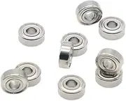 YFVFAGDMKV MR83zz Bearing Steel Bearing 3 * 8 * 3 mm 10Pcs ABEC-7 Miniature Fishing Rod Reel Pulley MR83 Ball Bearings