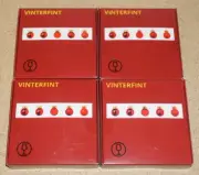 (4 Set) IKEA VINTERFINT Ornament 25 Pack 3/4" Red 405.534.14 New Mini Ornaments