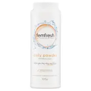 Femfresh Talc-Free Intimate Powder 100g - Corn Starch, Gentle Formula