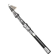 Backpacking Fishing Pole,Retractable Travel Fishing Rod | Lightweight Carbon Stream Creatures Catching Wand for Beginners