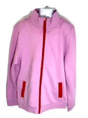 Lego Girls Jacket Sweatshirt Size Large Pink Full Zip Target Collab New w/tags
