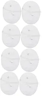 Healvian 4 Pairs Underarm Sweat Pads Underarm Pads Sweat Block Wipes Reusable Sweat Pads Ladies Vest Sweat Vest Armpit Sweat Pads Anti Sweat Pads Cleanse Women's White Protection Suspenders