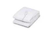 Goldair Platinum Electric Blanket For Single Size Bed Heated Antibacterial White