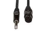 Hosa HMIC-010HZ Pro Series 10ft. Hi-Z Microphone Cable w/1/4-XLR REAN Connectors