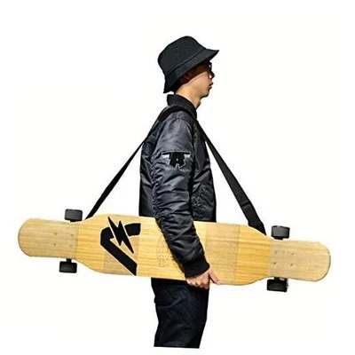 Longboard Skateboard Sling Shoulder Carrier Backpack Shoulder Carry Strap