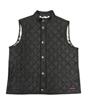 Quilted Vest M black