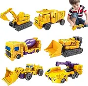 Car Assembled Toyys | Transforming Car Robot Toyss | Tooys | Funny Easy Assembly Function Trendy Cool Transforming Robot with Sturdy Connectors STEM Building for Kid