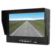 ›7in Backup Camera Monitor Reversing Display V1 V2 Video Inputs For Truck RV Van