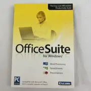 Encore Office Suite For Windows PC CD-ROM SEALED UNOPENED