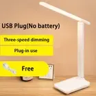 Folding Table Lamp Reading USB Touch Dimmable Eye Protection Led Desk Lamp Bedro