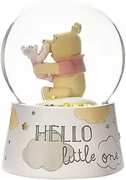 Disney Gifts Polyresin Pooh and Piglet Snow Globe