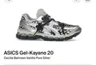 ASICS Cecilie Bahnsen x Gel Kayano 20 Vanilla Pure Silver