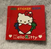 Sanrio Hello Kitty Mini Book Stickers Day At The Zoo Vintage 1995 Complete
