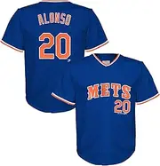 Pete Alonso New York Mets Blue #20 Kids Youth 4-20 Alternate Fashion Player Jersey