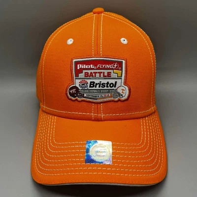 Battle At Bristol Tennessee/Virginia Tech Orange SnapBack Hat/cap SMI PROPERTIES