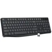 MK98 Wireless Keyboard, 2.4G Ergonomic, Computer Keyboard, Enlarged Indicator...