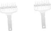 Alipis 2 Pcs Pizza Baking Tool Set Roller Needle Puncher Pizza Dough Tool Easy to Clean for Home Use