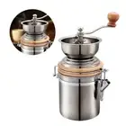 Hand-crank Coffee Grinder Travel Manual Stainless Steel Mills Machine