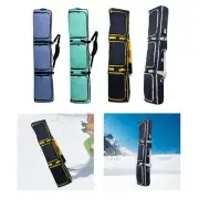 Ski Bag Wheeled with Handle Snowboard Sleeve for Snowboarding Outdoor Skiing