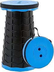 Lightweight Folding Camping Stool, Retractable Portable Camping Folding Seat for Travel, Fishing, Garden