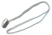 Office Work School ID Holder Neck Lace Gray Lanyard for Card Name Tags VIP Keys