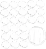HOODANCOS 50pcs Secure Silicone Earring Backs for Women Lightweight Locking Earring Stoppers Durable and Comfortable Transparent Design for DIY Jewelry Making