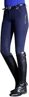 [Pro Team] HK-CU-7892LA Flush Culottes Knee Silicone, Women's, Navy, EU36