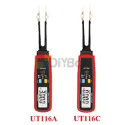 UT116A UT116C Digital SMD Multimeter Auto Range DCV Continuity Battery Tester