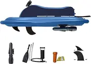 Electric Underwater Scooter Jet Ski, Summer Electric Motor Boat with 500W Motor and Paddle, 10000mAh Battery, 2-6 km/H, 30-60min Battery Life, Sea Diving Swimming Equipment for Adults