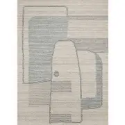 Wool Rug Elbert Cream Abstract 160 x 230cm