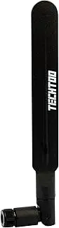 TECHTOO 3G 4G Dipole Antenna Wide Band 5dbi 700-2600Mhz Omni Directional GSM WiFi Antenna with SMA Male Connector for CEP Router Access Point Wireless Rang Extender and Other Network Device (1-Pack)