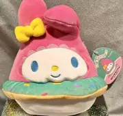 Hello Kitty and Friends Squishmallows PlushMy Melody Swimsuit Tube Beach Pool