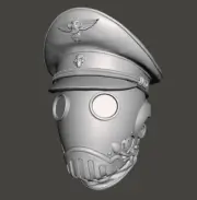 Karl Ruprecht Kroenen Hellboy v3 custom head for 4" 6" 7" 12" action figures