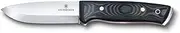 [Victorinox] 4.2261 Outdoor Master Mic Large Camping Survival Knife with Pouch Full Tang Slightly Sharp Back to Ignite The Fire Starter in Blue/Black 8.7 inches