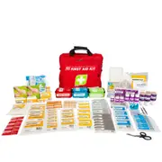 FastAid R3 Trauma Emergency Response Tough Red Soft Pack Pro First Aid Kit