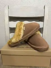 CLOUD NINE LADIES SHEEPSKIN SCUFF CHESTNUT BRAND NEW With Box Rjs