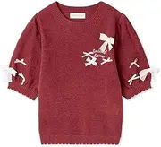 [SNIDEL] Home SHNT252017 Women's Ribbon Pullover