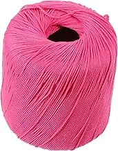 1 Roll Succulent Lace Thread White Crochet Thread Colored Twine Knitting Thread Elastic Cord Tape Beads Natural Thin Ribbon Twine Quilting Thread Crochet Kit Yarn Rope Cotton Pink