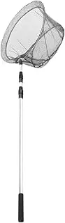 Fish Landing Net,Retractable Rod Fishing Landing Net - Aluminum Alloy Saltwater Freshwater Catching Releasing Tool for Trout, Catfish, Shrimp, Crawfish, Crab