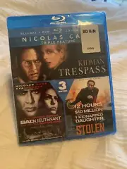 Nicholas Cage Triple Feature (Blu-Ray) Trespass, Bad Lieutenant, Stolen